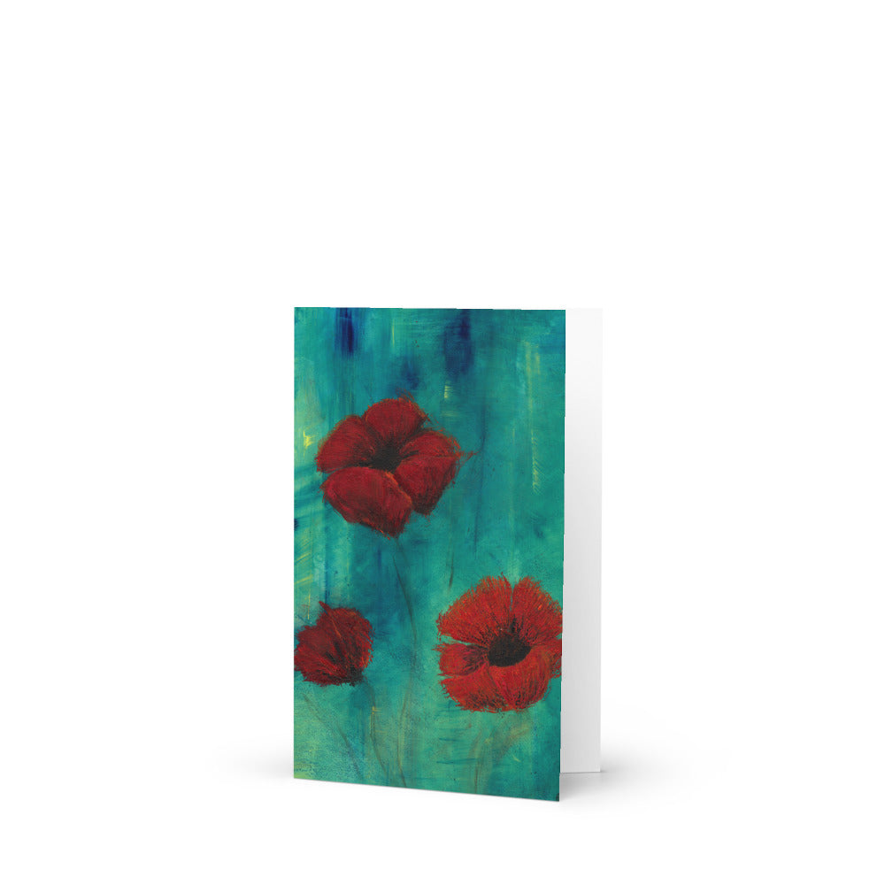 Poppycock Greeting Card