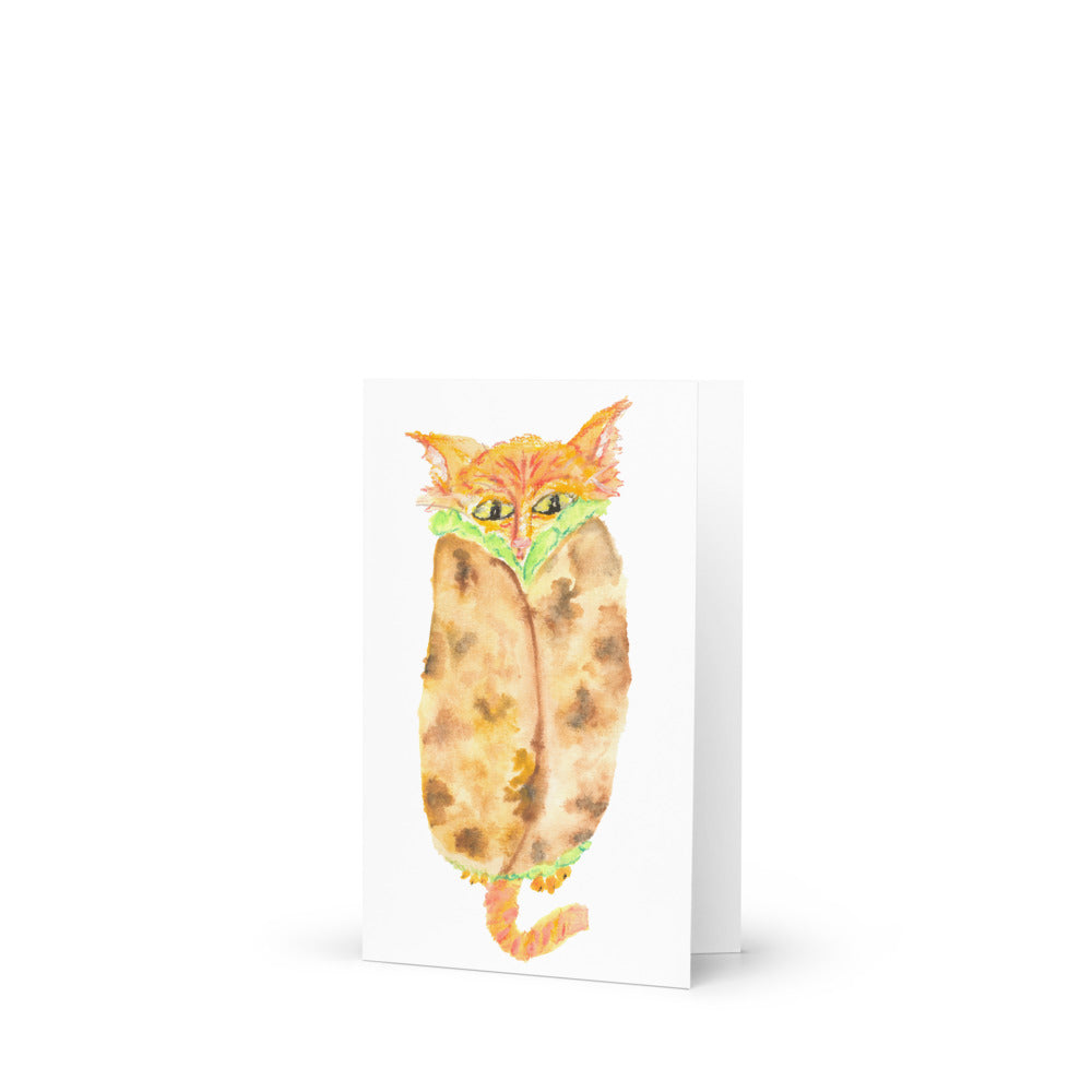 BurritoCat Greeting Card