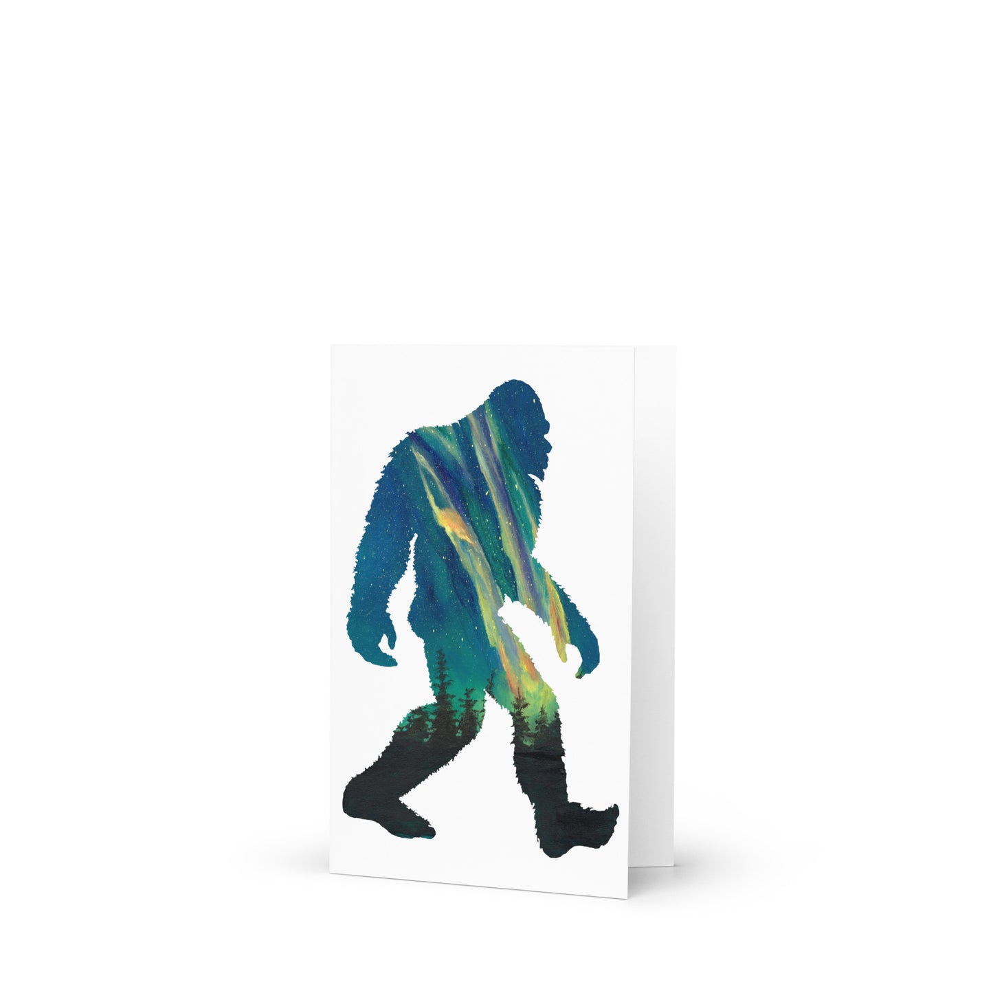 PNW Squatch Greeting Card