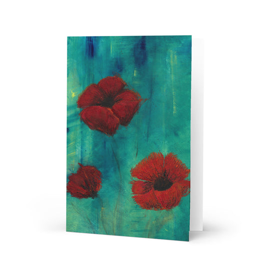 Poppycock Greeting Card