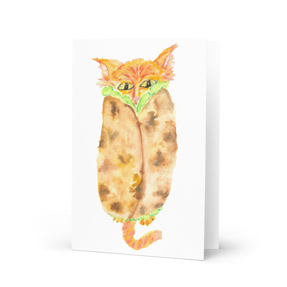 BurritoCat Greeting Card