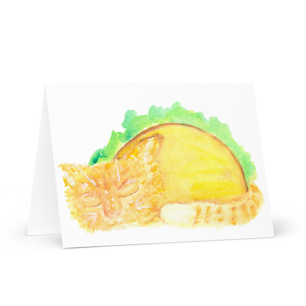 TacoCat Greeting Card