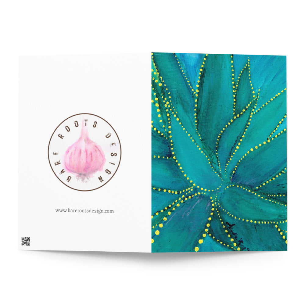 Agave Nectar Greeting Card