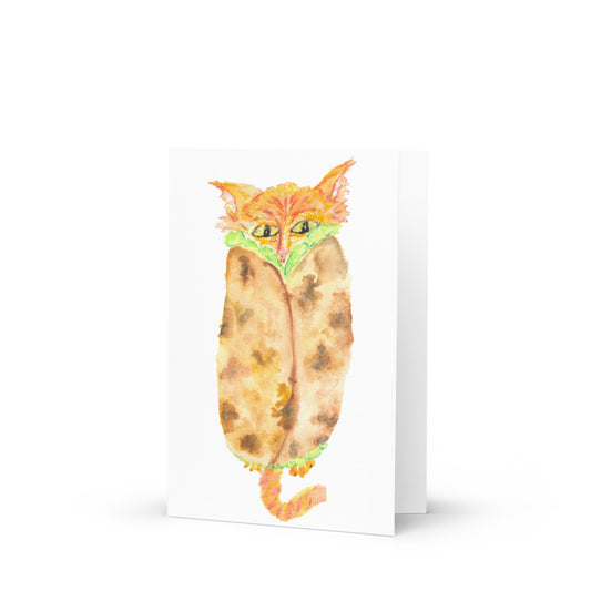 BurritoCat Greeting Card