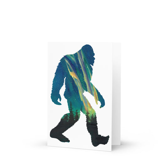 PNW Squatch Greeting Card