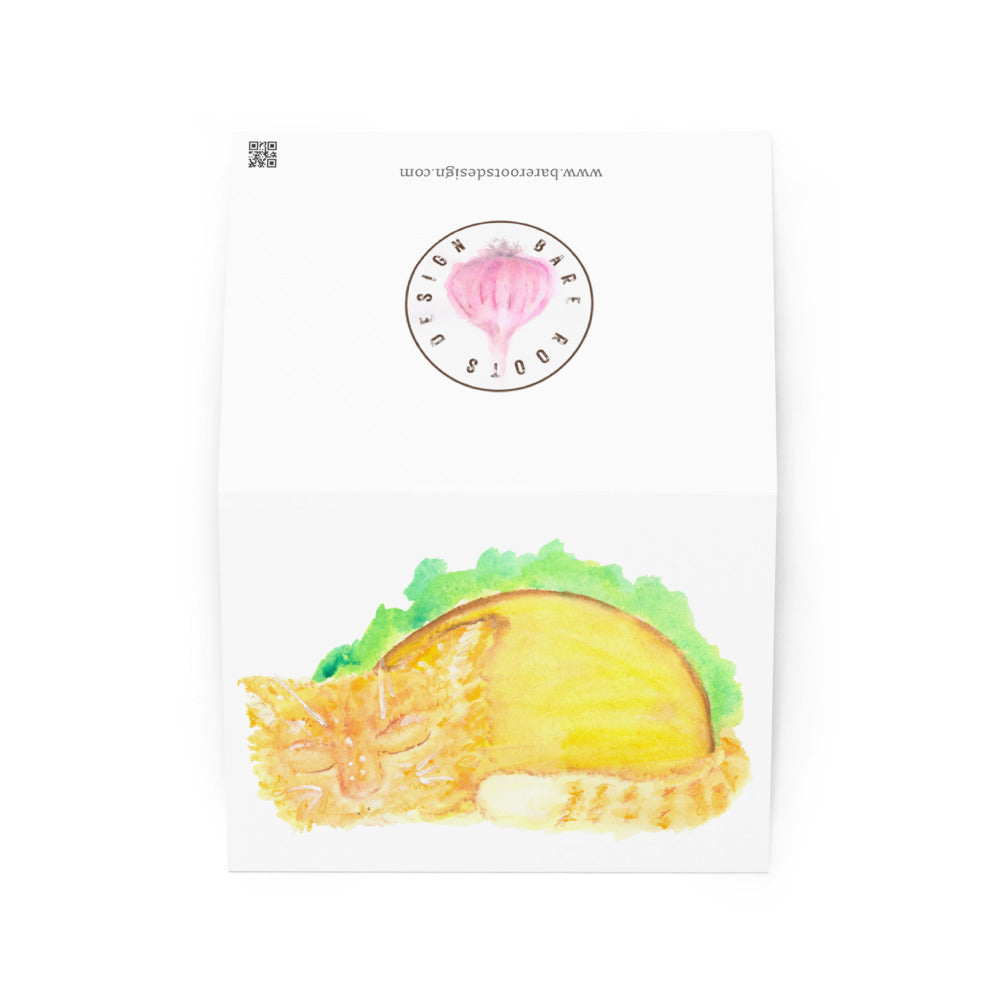 TacoCat Greeting Card