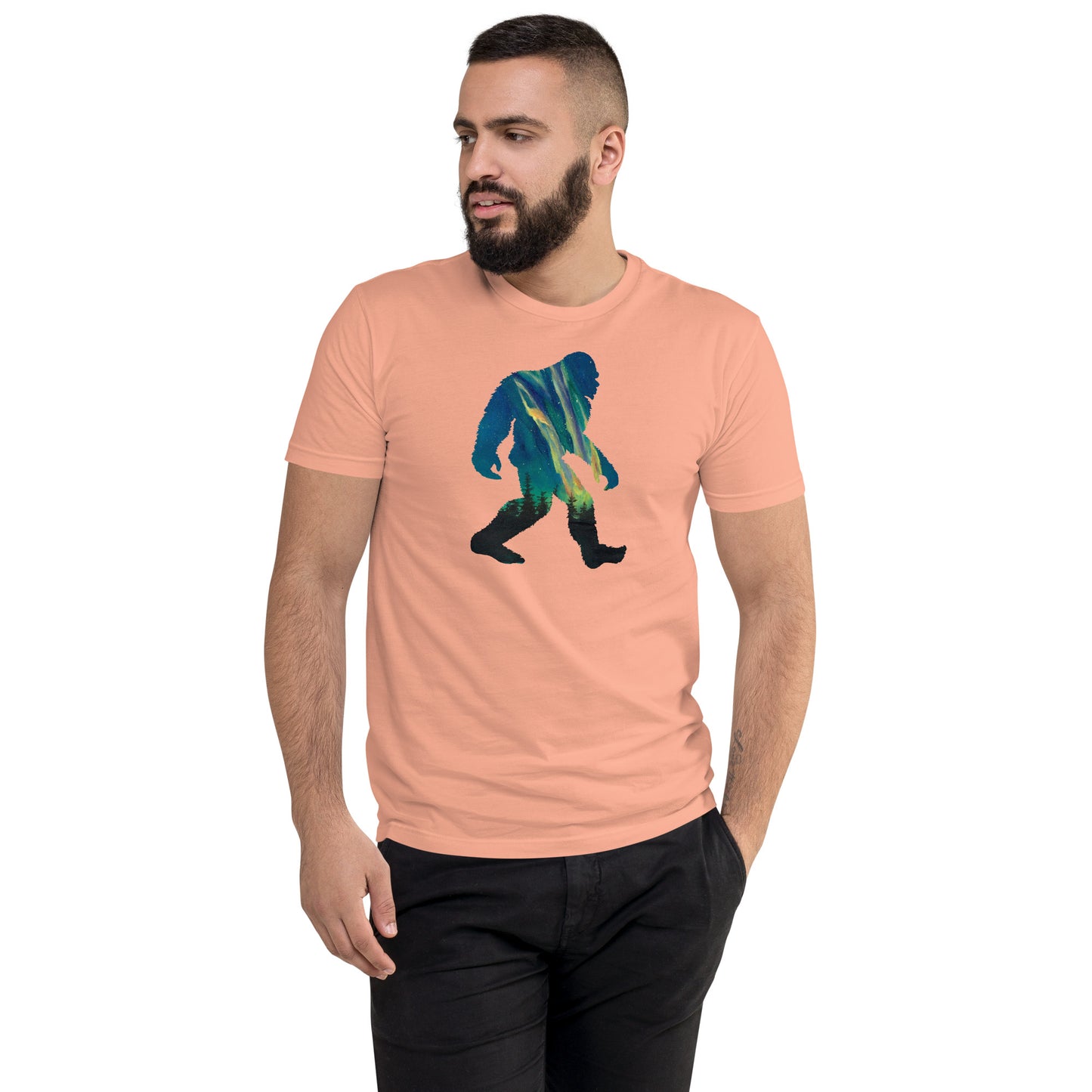 Men's Fitted PNW Squatch T-shirt