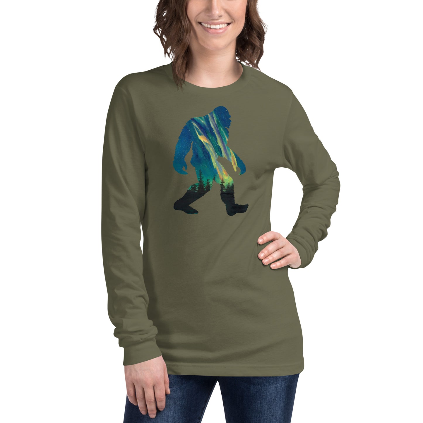 PNW Squatch Long Sleeve Shirt