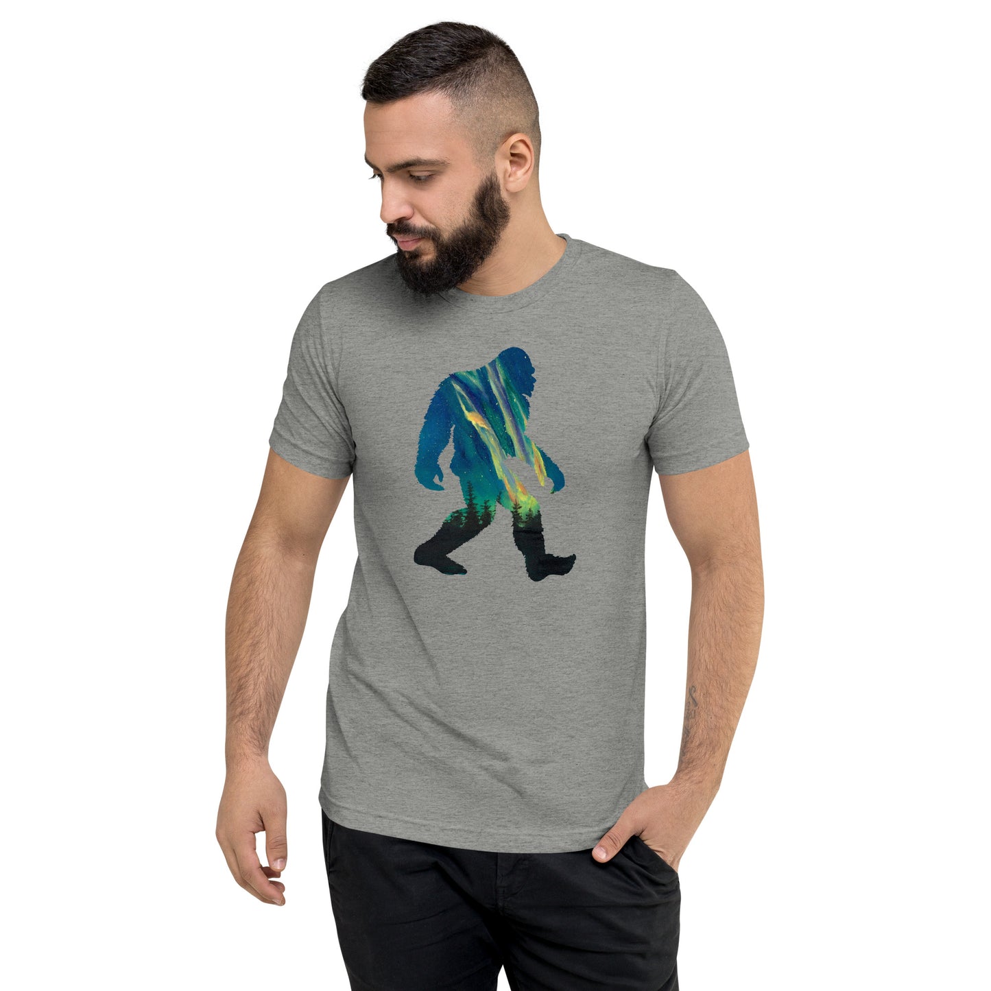 PNW Squatch Unisex Tri-Blend T-shirt