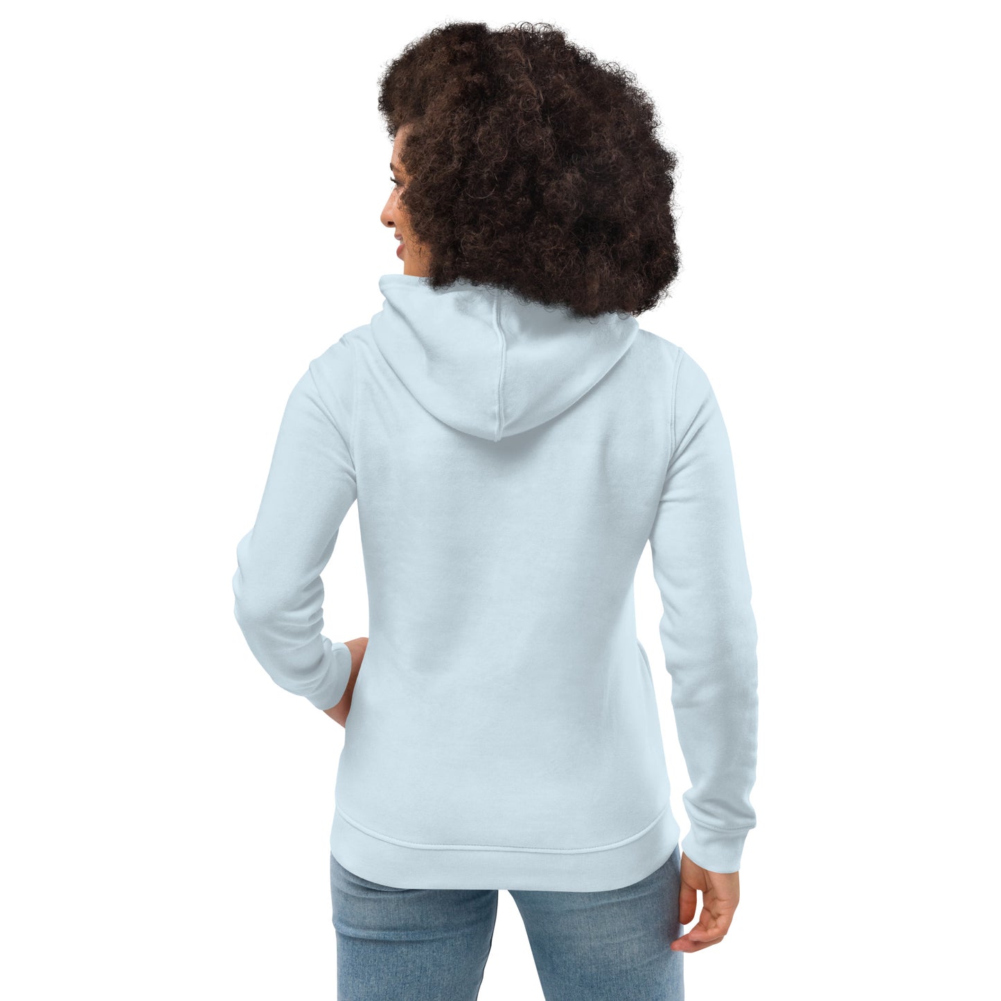 Leave No Trace Sasquatch Women's Eco Fitted Hoodie