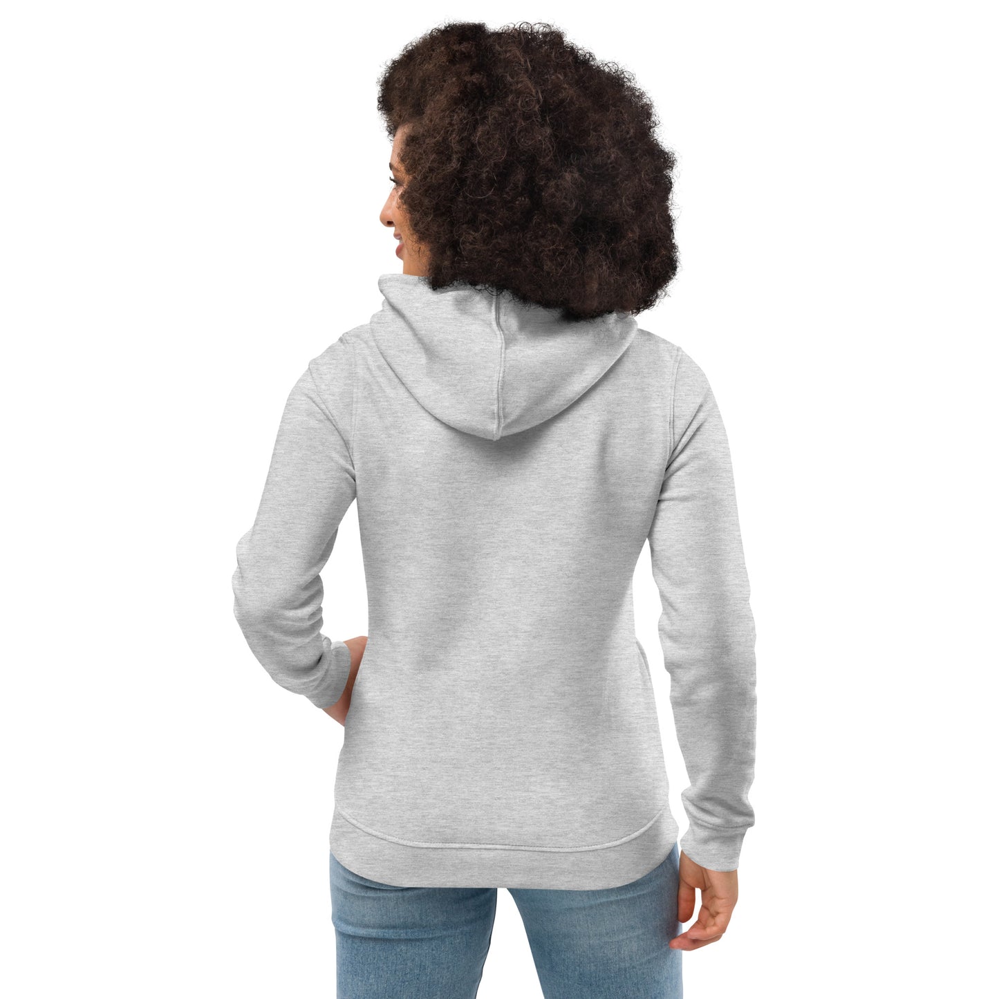 Leave No Trace Sasquatch Women's Eco Fitted Hoodie