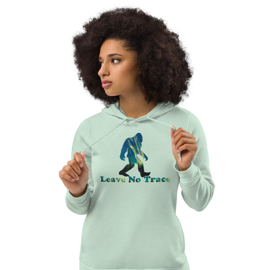 Leave No Trace Sasquatch Women's Eco Fitted Hoodie