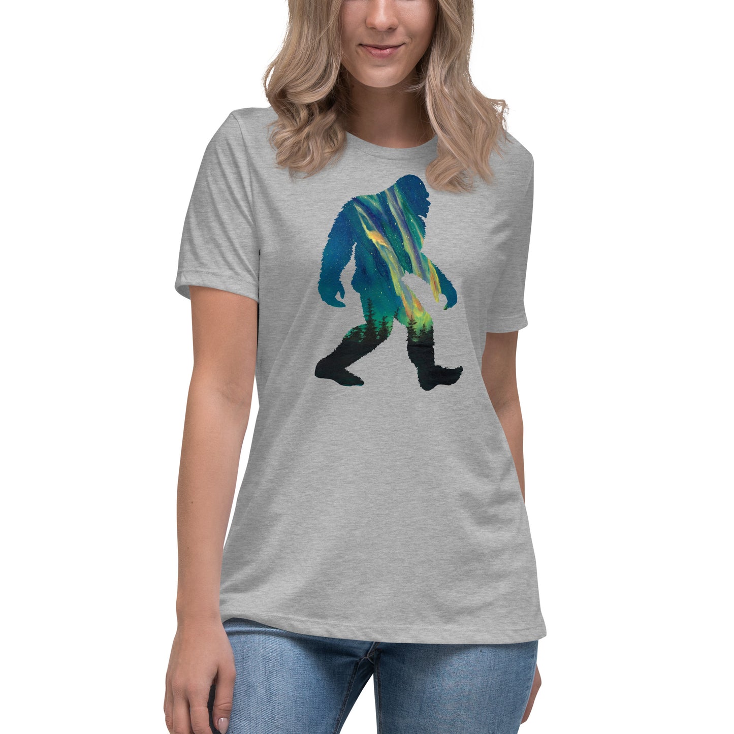 Women's Relaxed PNW Squatch T-Shirt