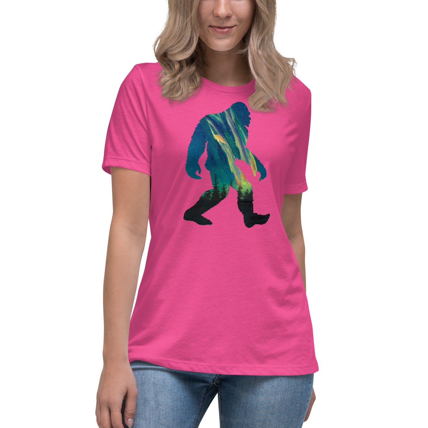 Women's Relaxed PNW Squatch T-Shirt