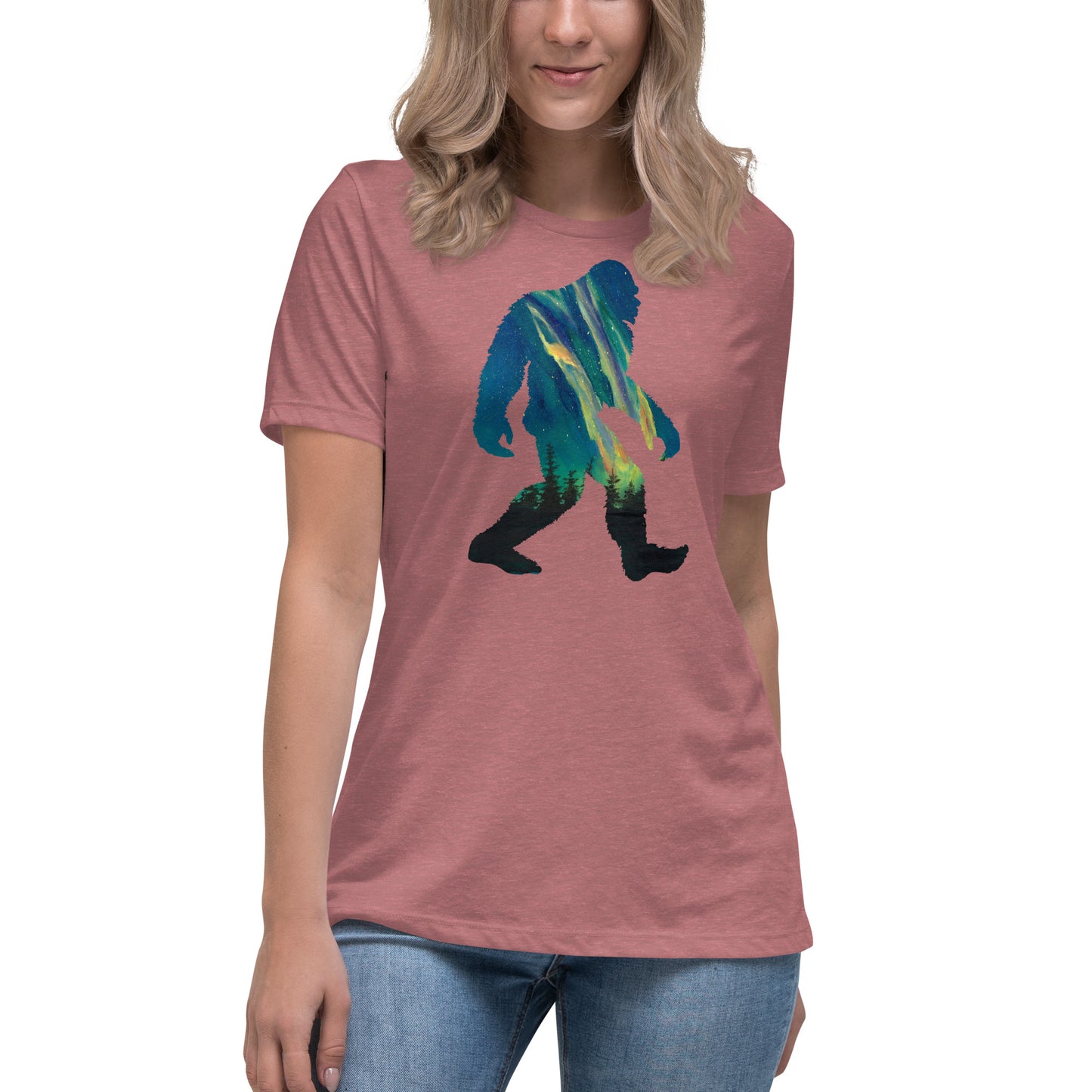 Women's Relaxed PNW Squatch T-Shirt