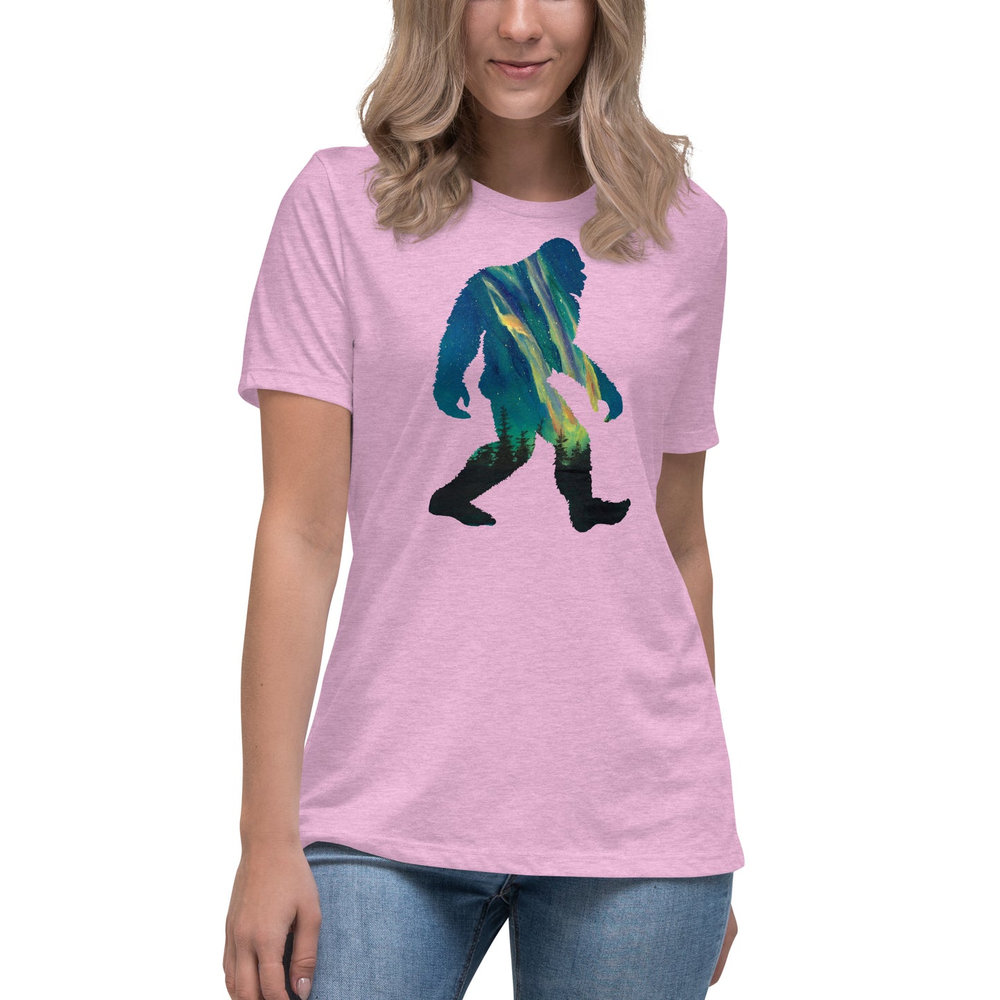 Women's Relaxed PNW Squatch T-Shirt