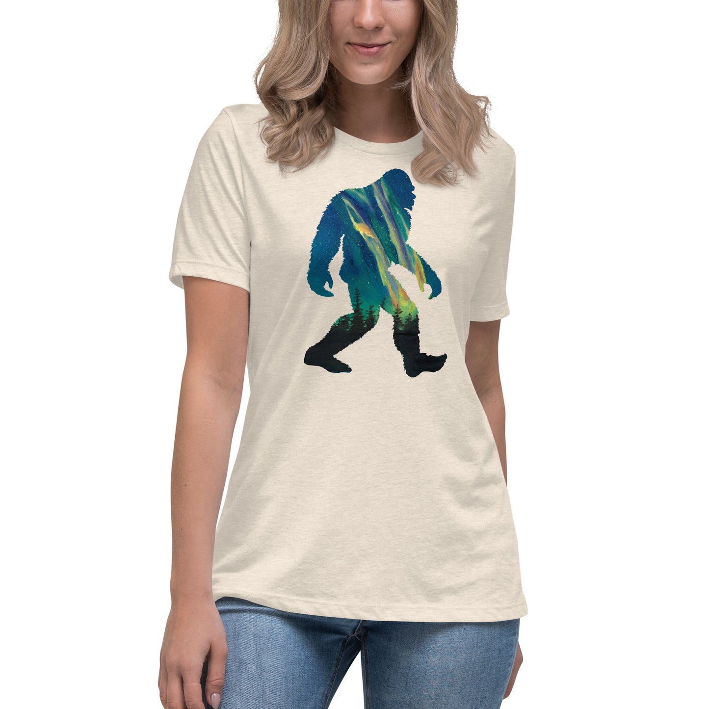 Women's Relaxed PNW Squatch T-Shirt